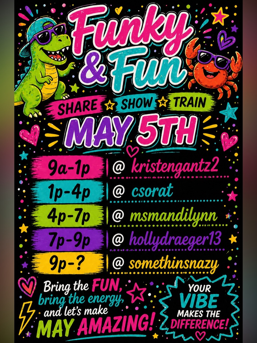Funky & Fun Share Show Train